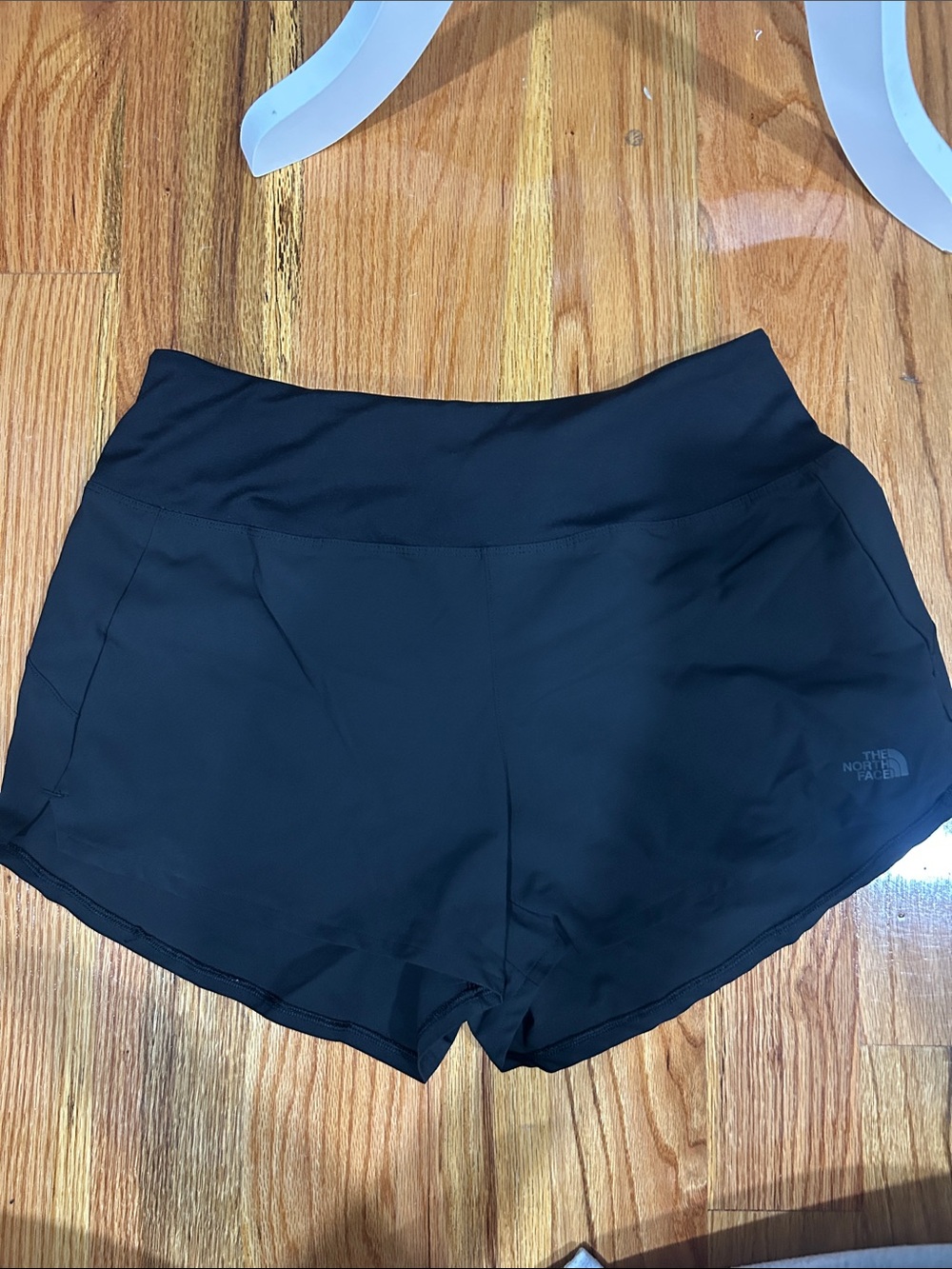The North Face Black Women's Athletic Shorts with Wide Waistband